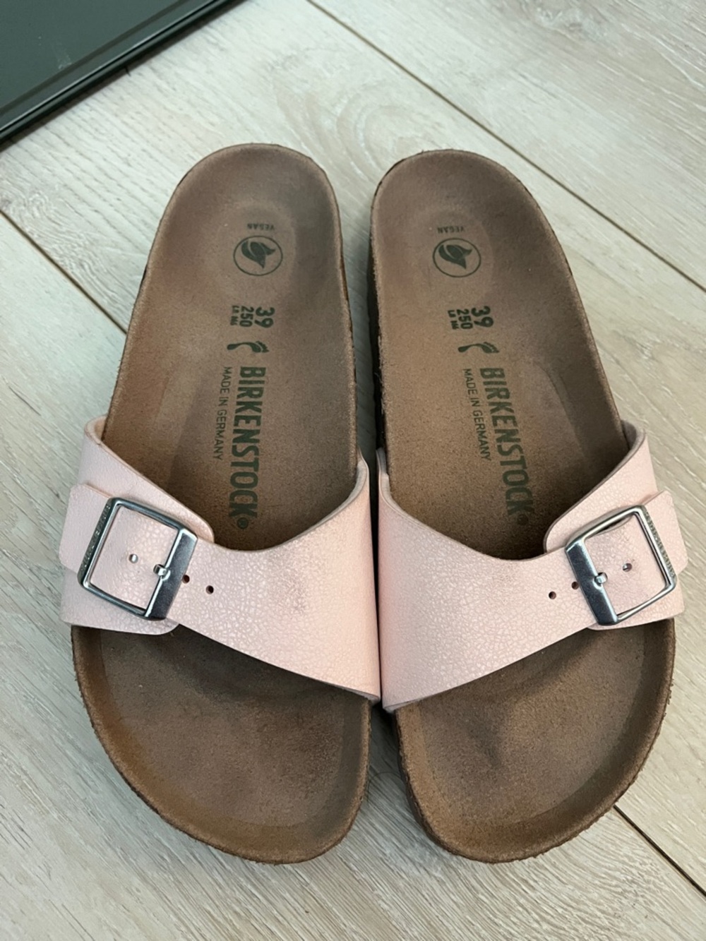 Birkenstock Pink Single Strap Sandals